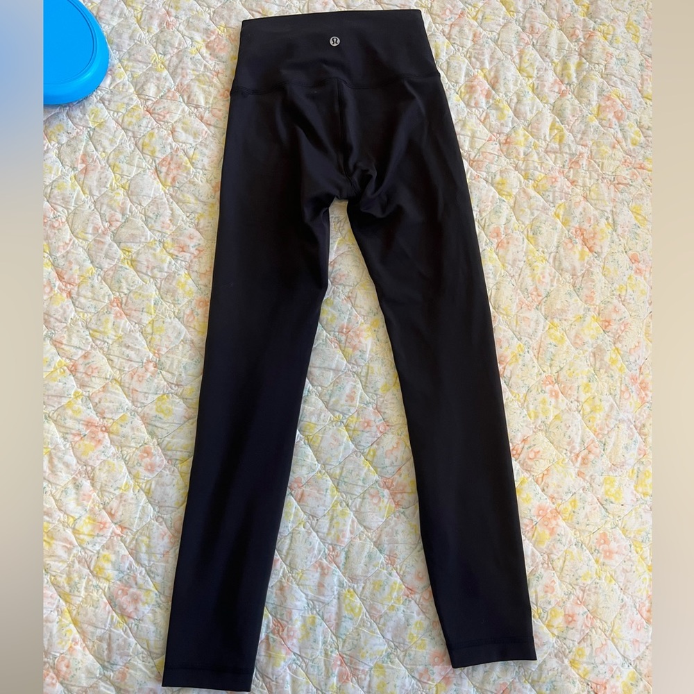 Lululemon Align 28" Black Leggings- size 2